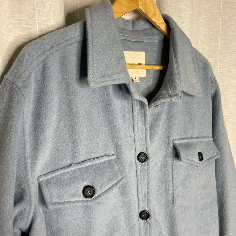 thread & supply Blue Shacket - Picture 2 of 5